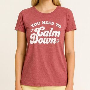 Swiftie Women's Red and Pink T-shirt